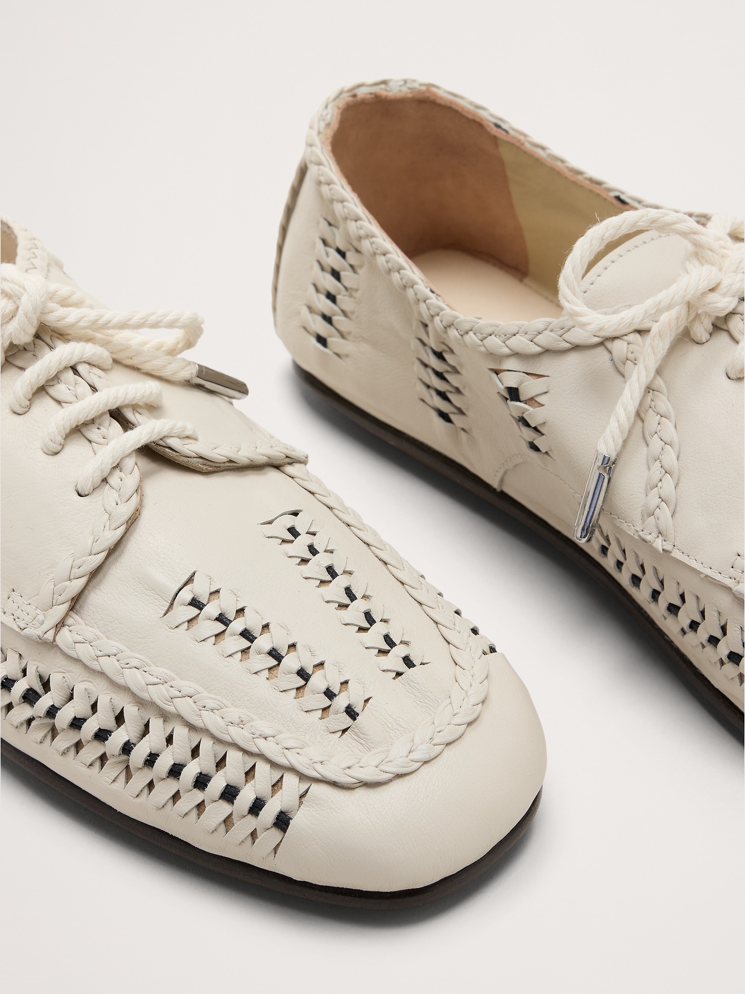 Image number 5 showing, Mahira Leather Flats by Freda Salvador