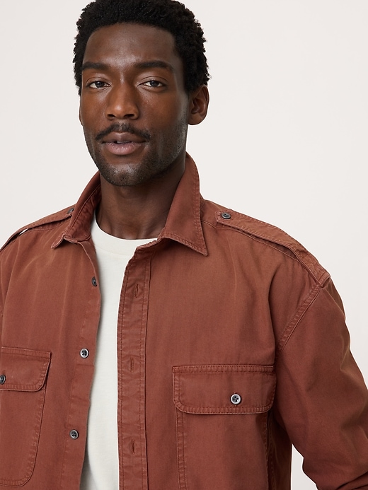 Archive Reissue Relaxed-Fit Explorer Shirt | Banana Republic
