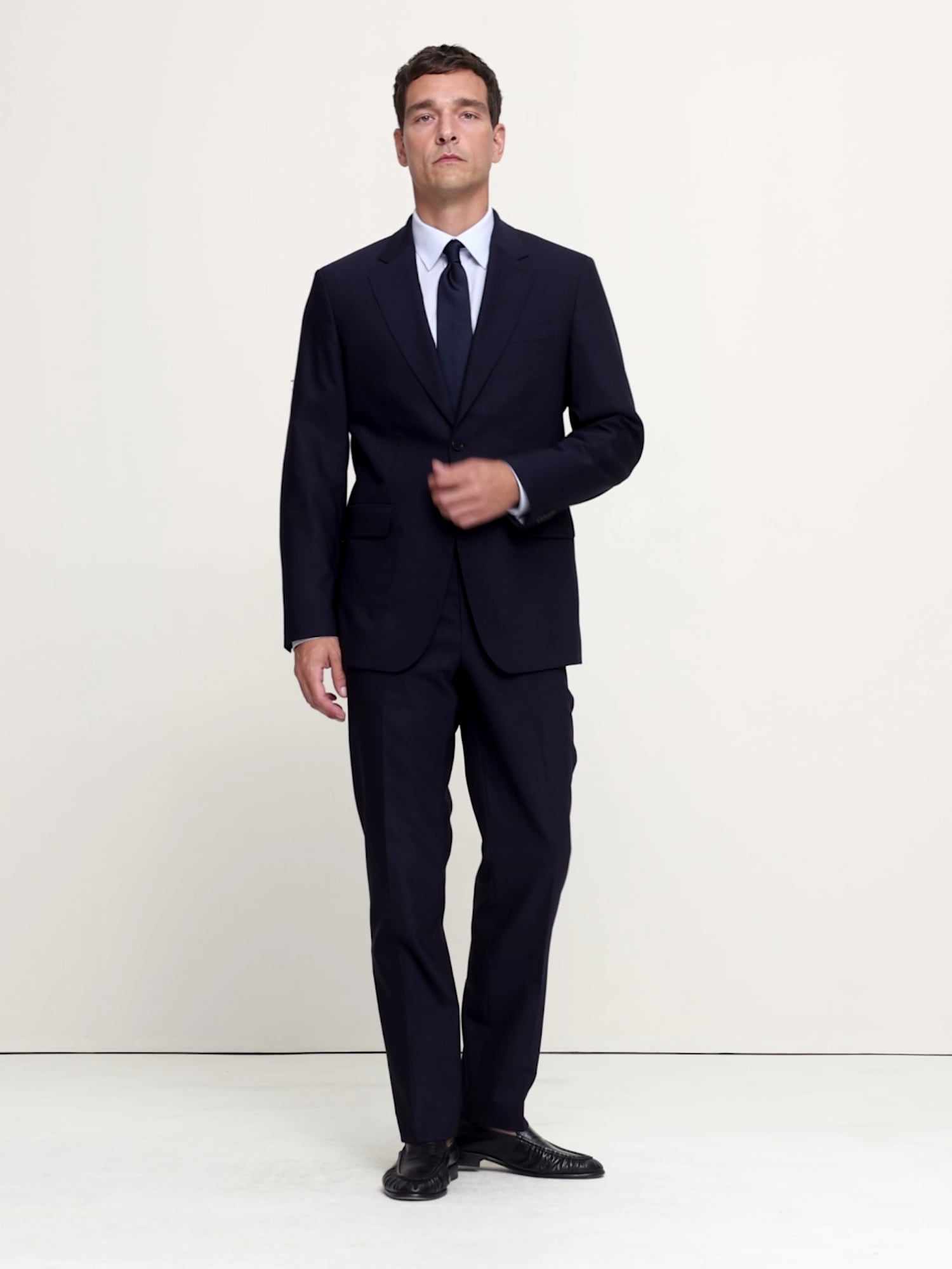 Tailored Slim Italian Baratha Suit Jacket - thumbnail 8