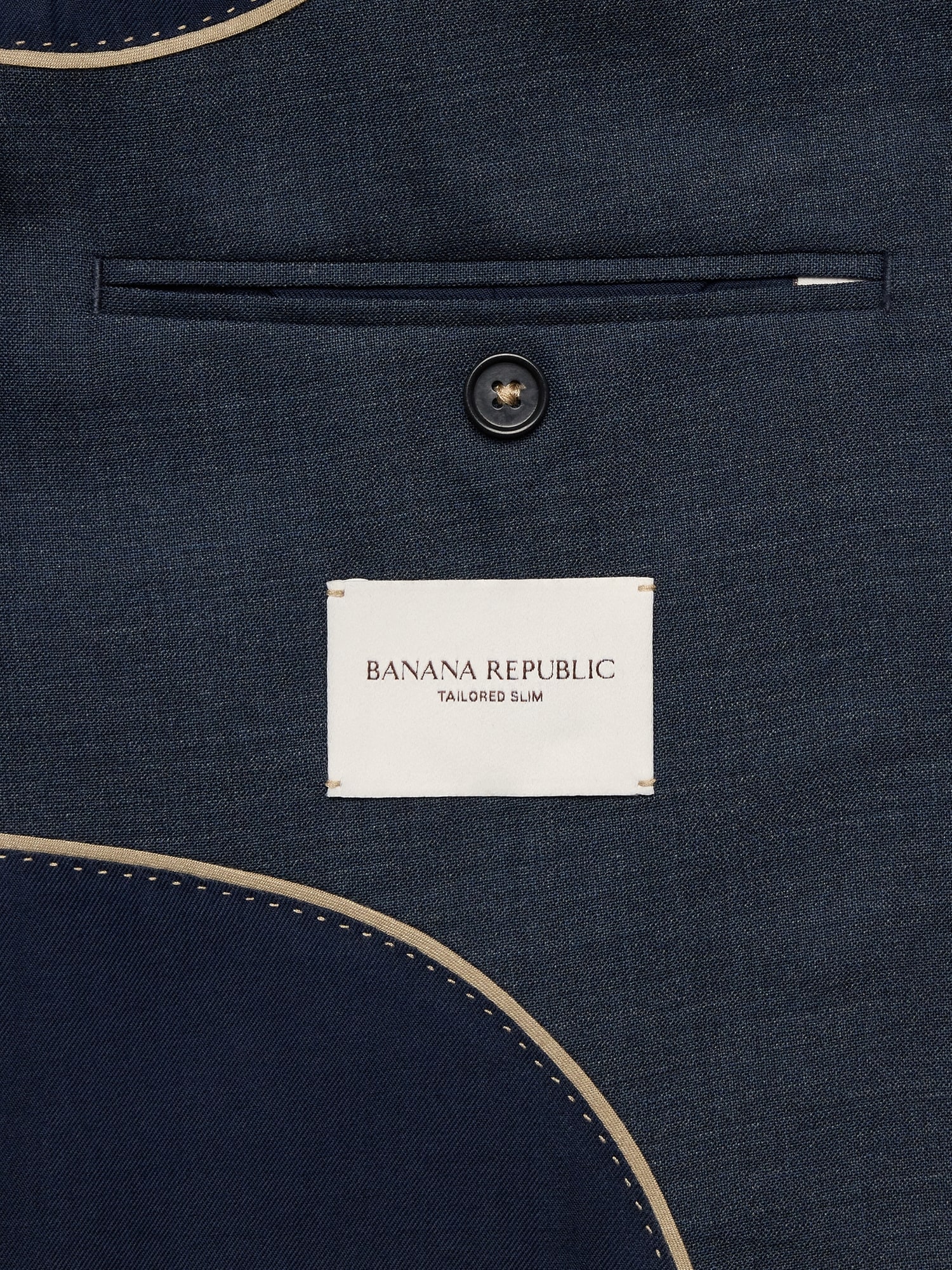 Tailored Slim Signature Stretch Italian Rustico Suit Jacket