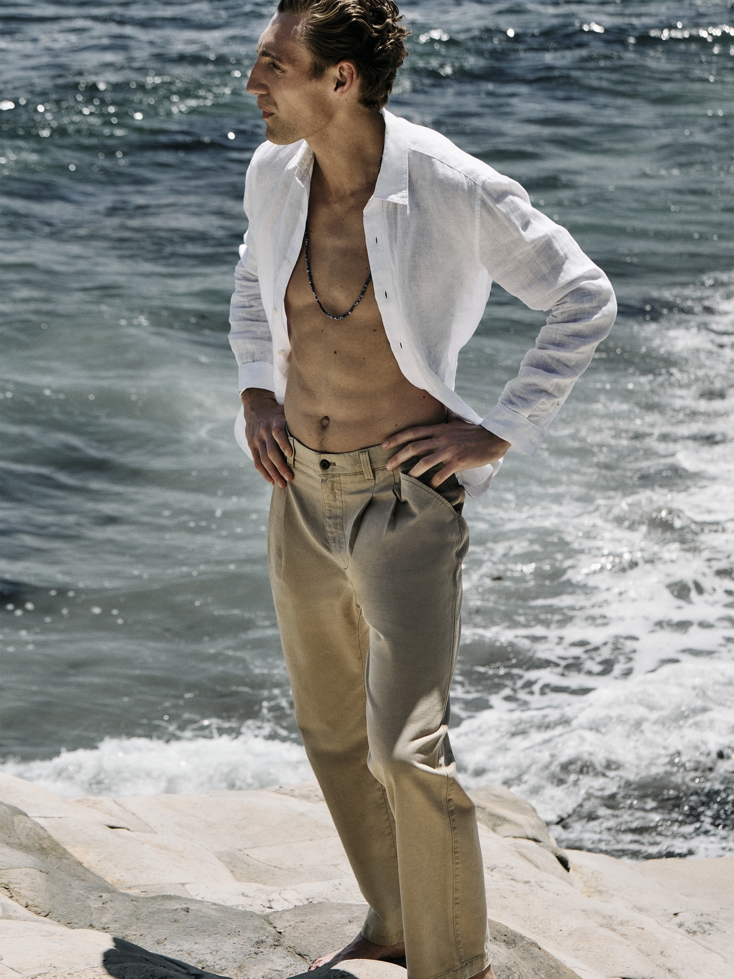 Image number 5 showing, Standard-Fit Linen Shirt
