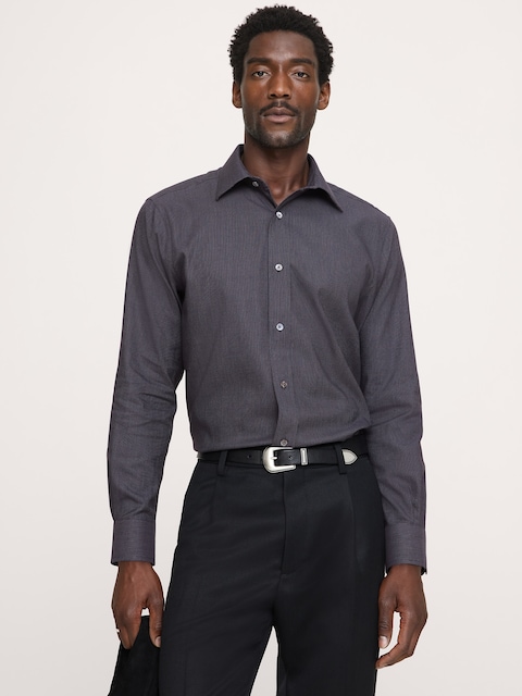 Standard-Fit Wrinkle-Resistant Dress Shirt