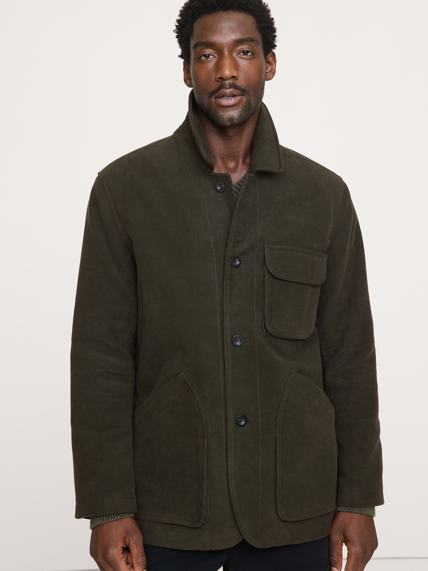 Italian Moleskin Barn Jacket