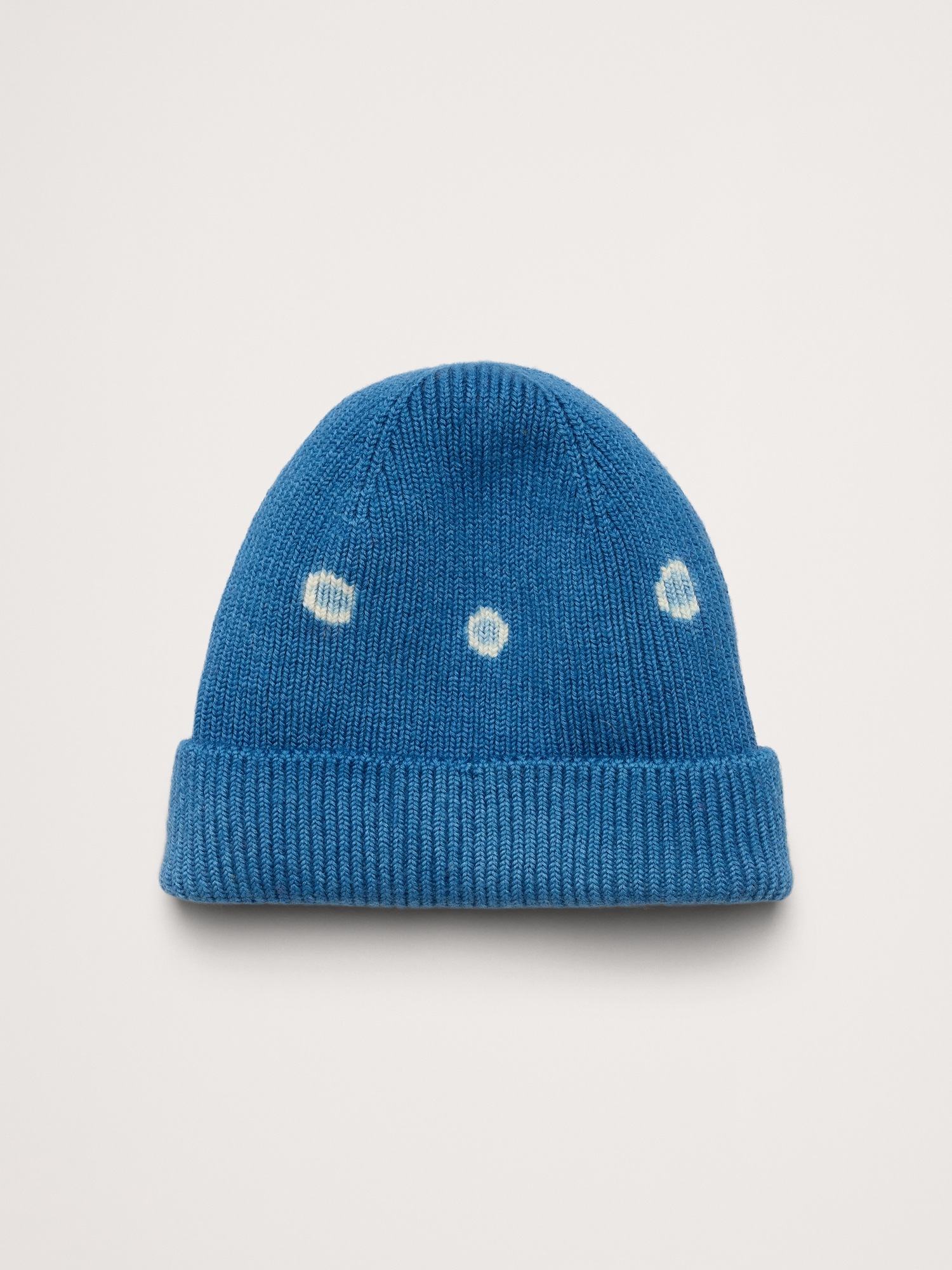 Мужская шапка Banana Republic Tie Dye Beanie By RoToTo, цвет: Индиго синий — фото 1