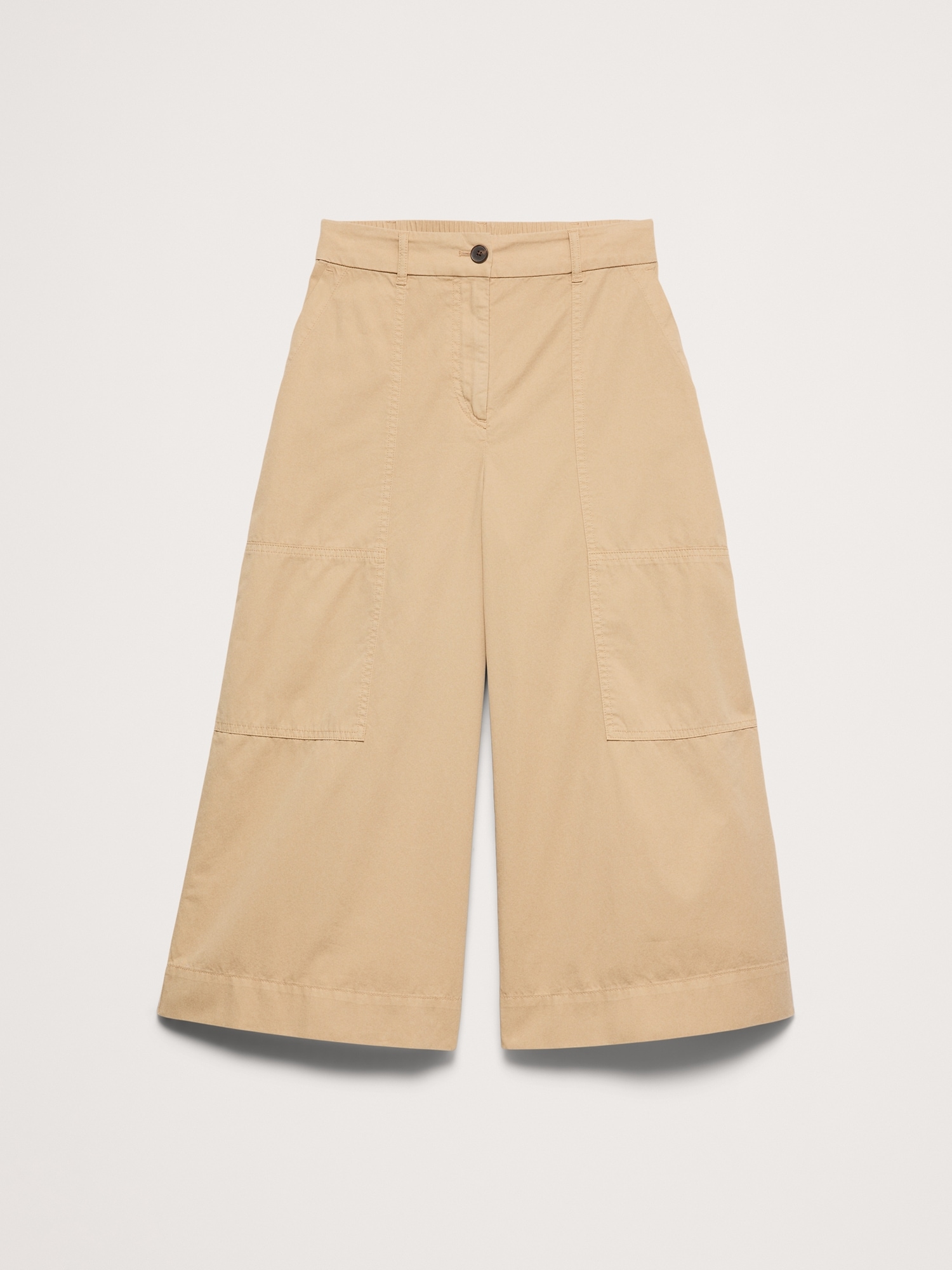 Image number 5 showing, Cotton Twill Culotte