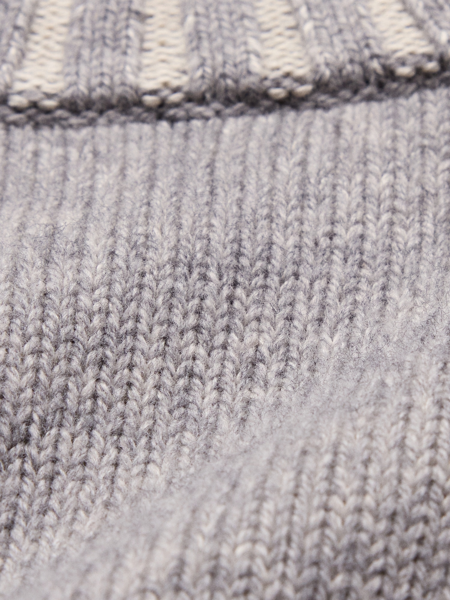 Oversized Merino-Cotton Crew-Neck Sweater