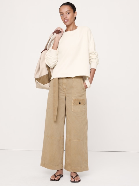 Terry Boxy Sweatshirt