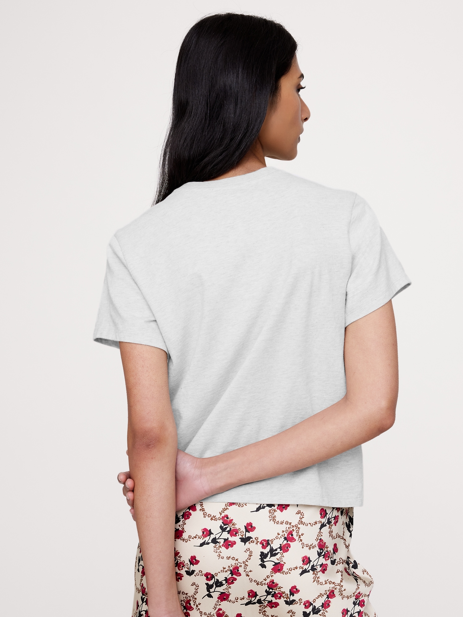 Image number 2 showing, Vintage Cotton Crew-Neck T-Shirt