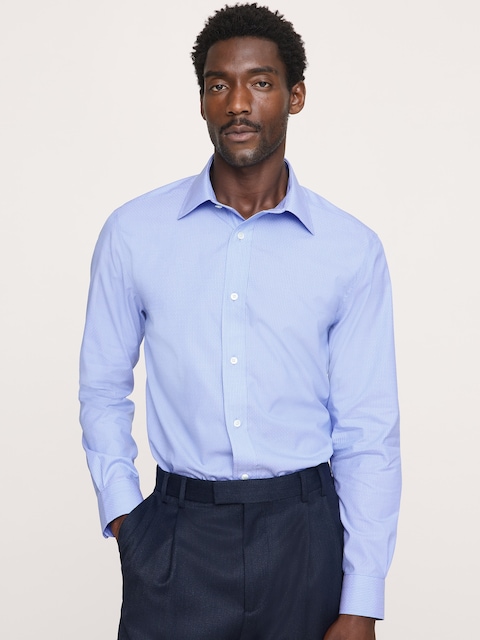 Standard-Fit Wrinkle-Resistant Dress Shirt