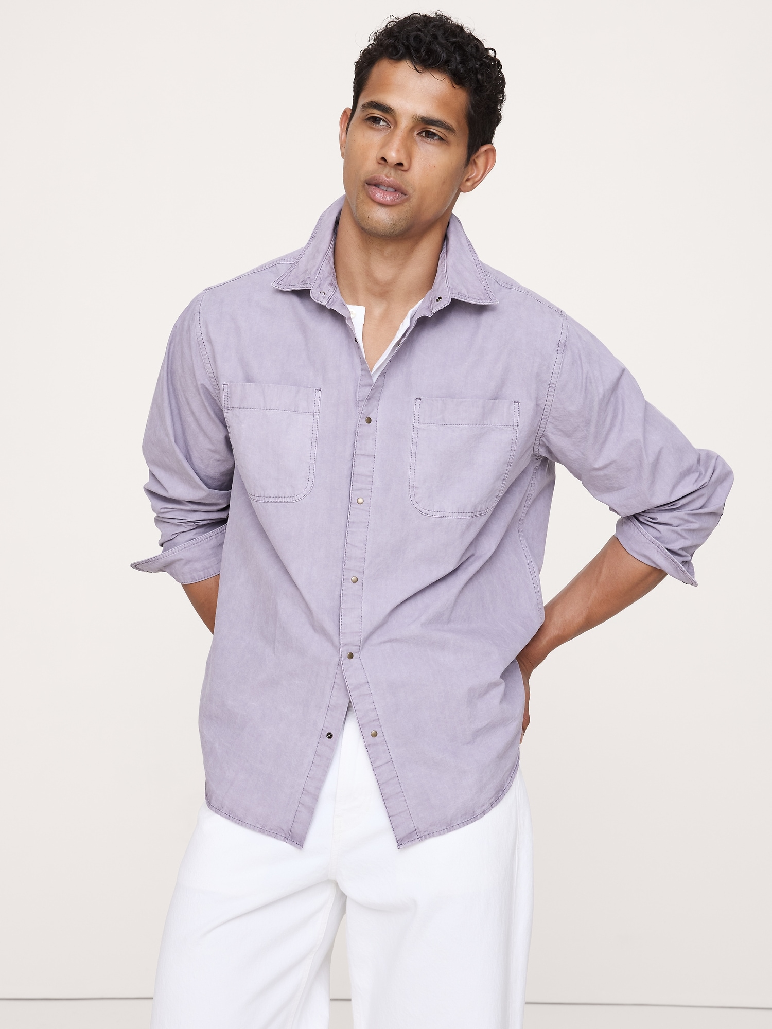 Archive Reissue Relaxed-Fit Cotton Poplin Shirt - thumbnail 4