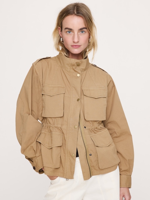 Ripstop Cotton Flight Jacket