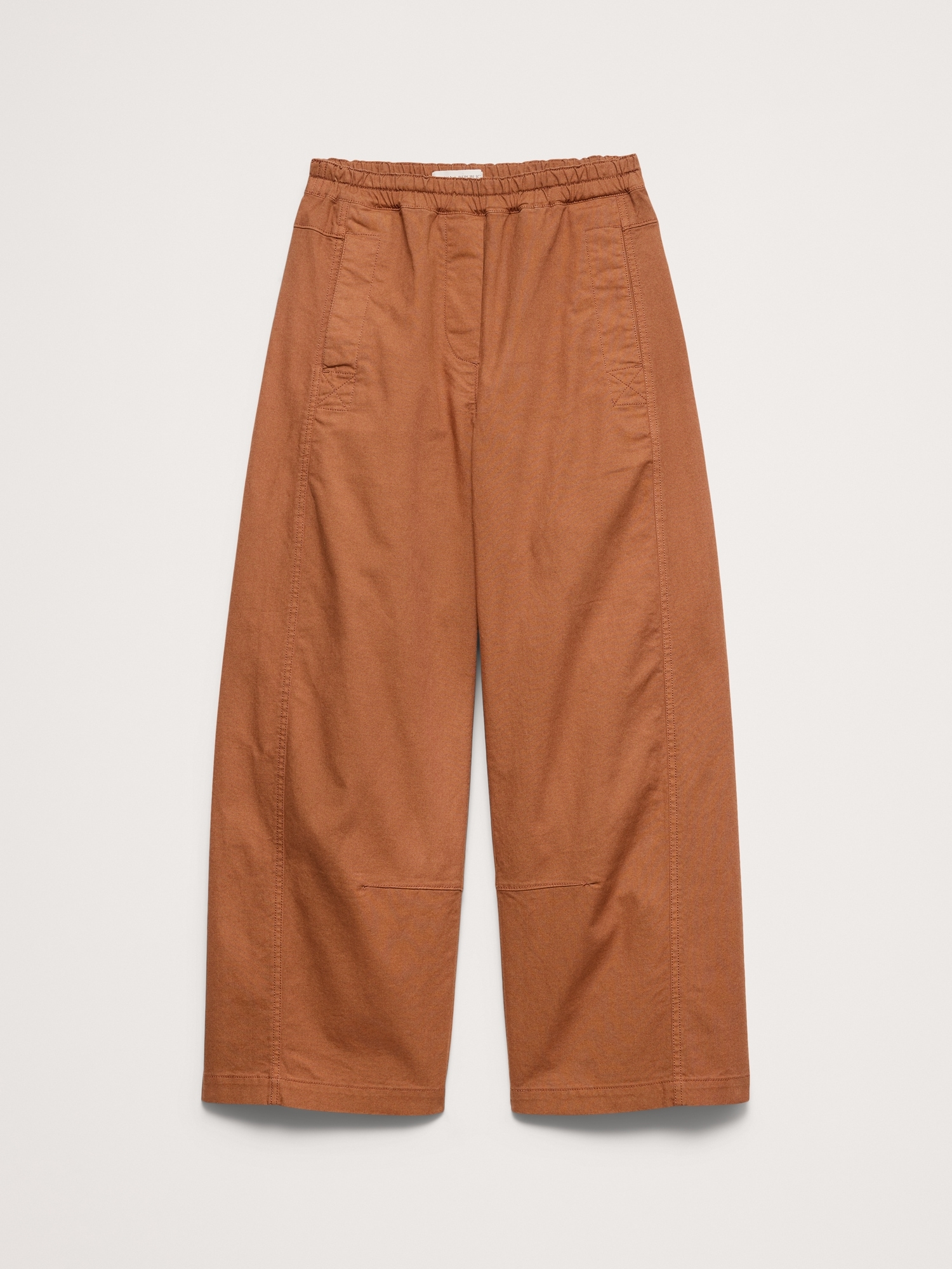 Image number 4 showing, Mid-Rise Relaxed Painter Pull-On Pant