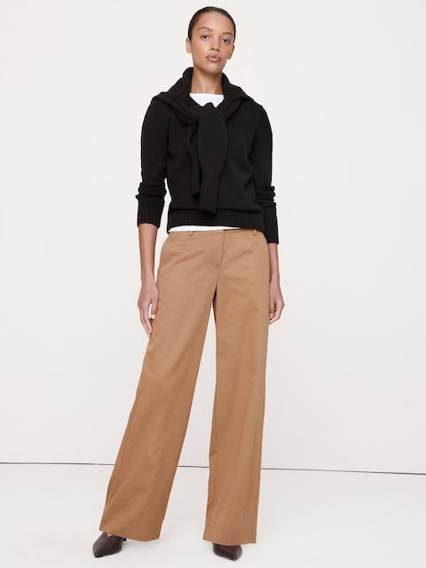 The Everyday Wide-Leg Pant in Tencel™-Cotton