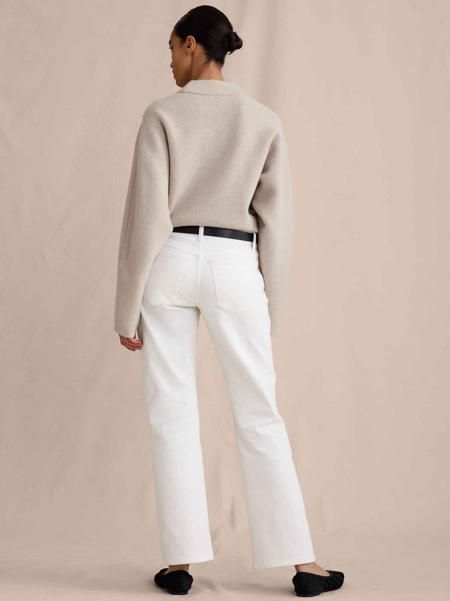 Image number 7 showing, Low-Rise Kick-Straight Jean