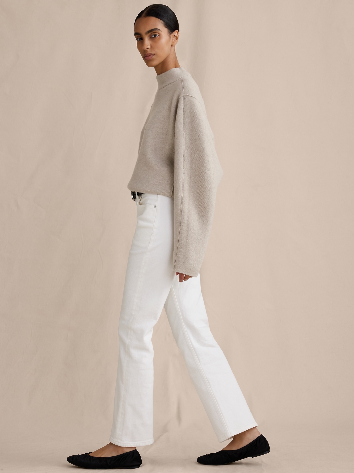 Image number 8 showing, Low-Rise Kick-Straight Jean