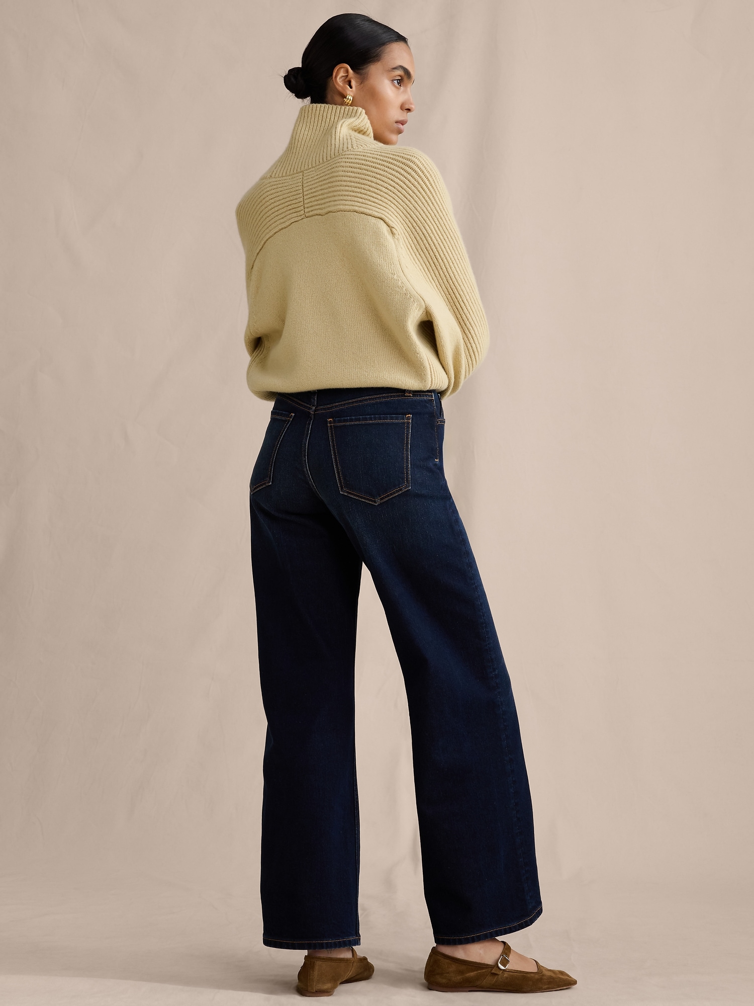 Image number 2 showing, The Icon Classic Wide-Leg Jean