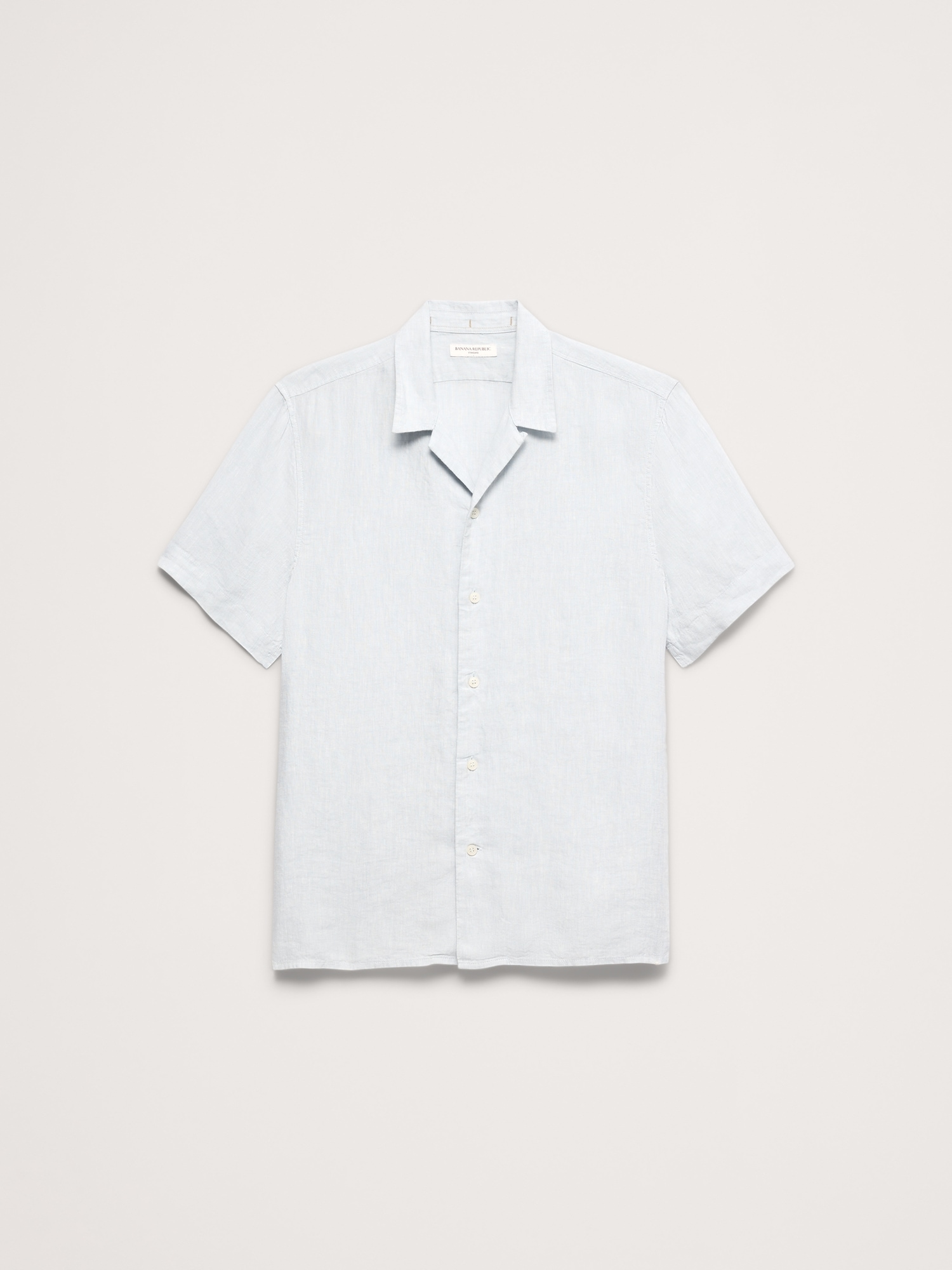 Image number 4 showing, Standard-Fit Linen Resort Shirt