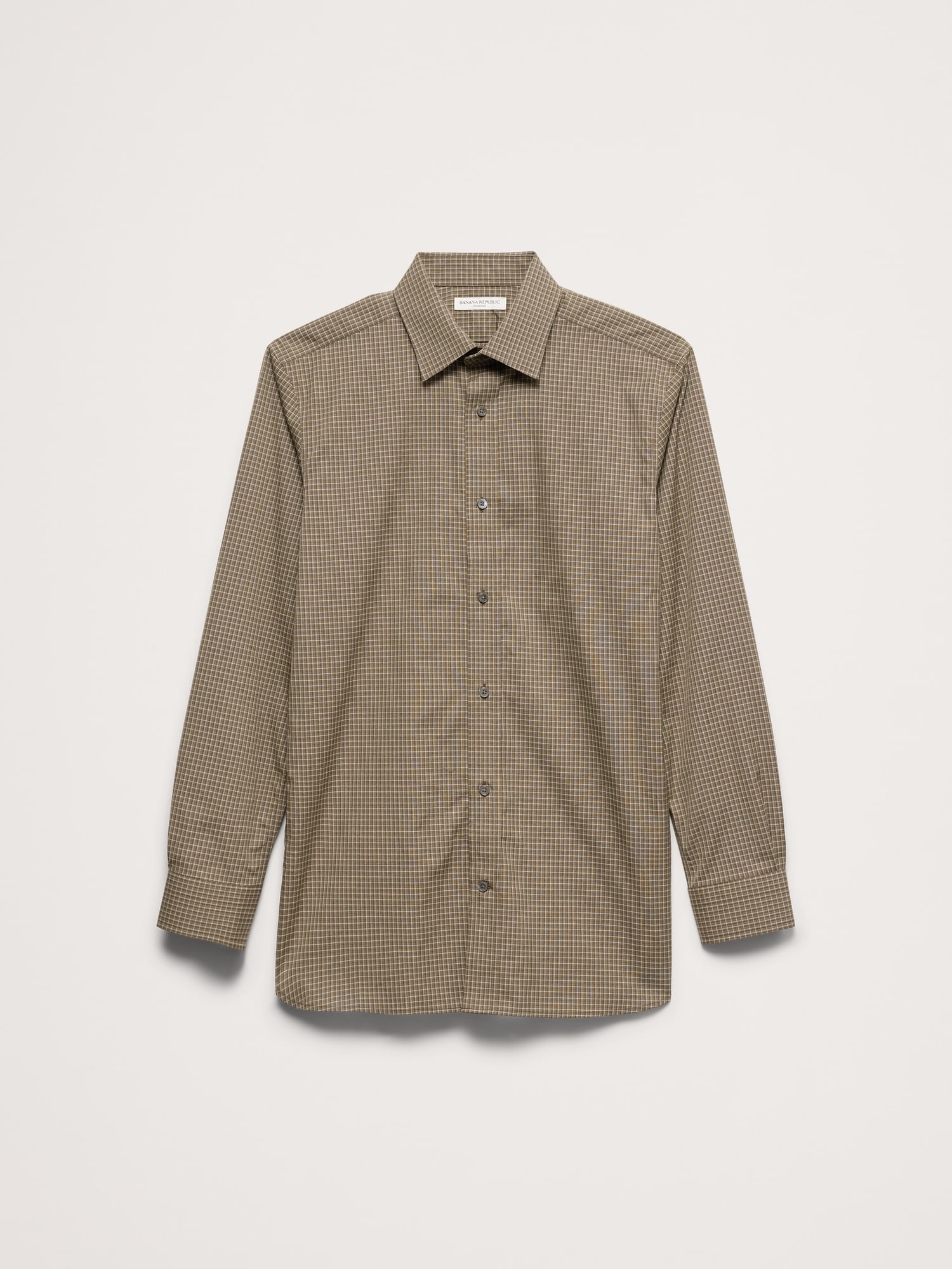 Image number 5 showing, Standard-Fit Wrinkle-Resistant Dress Shirt