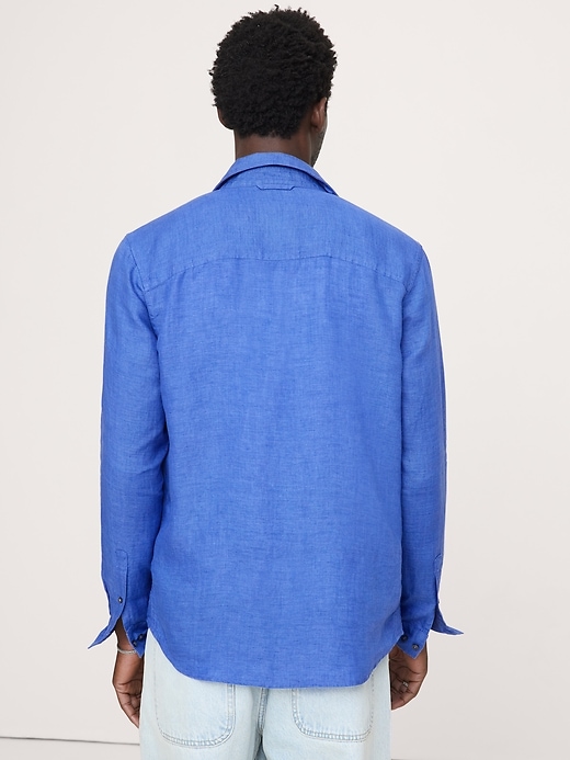Standard-Fit Linen Shirt | Banana Republic