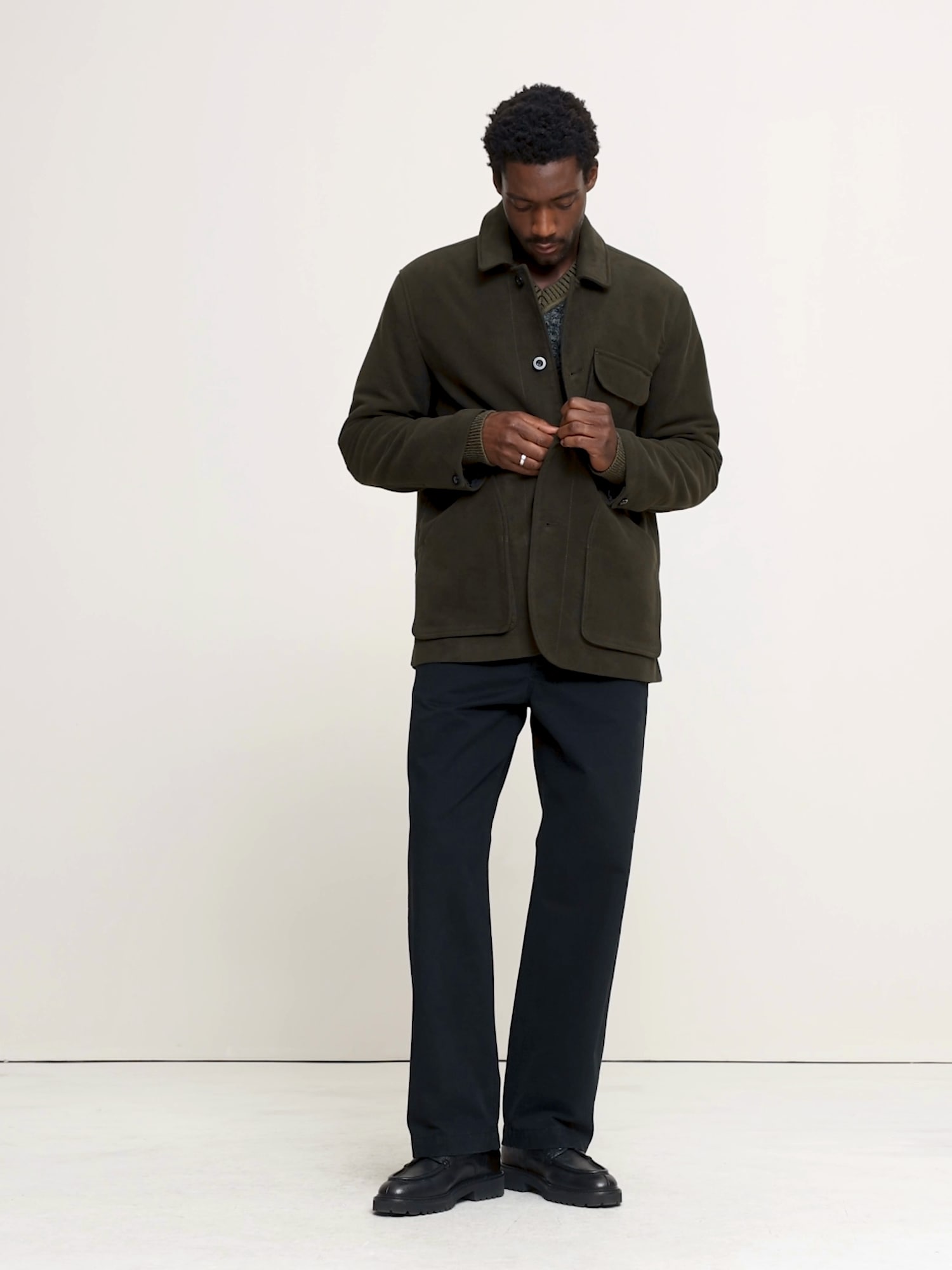 Italian Moleskin Barn Jacket