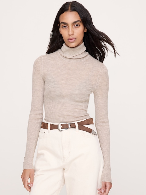 Featherweight Cashmere Turtleneck