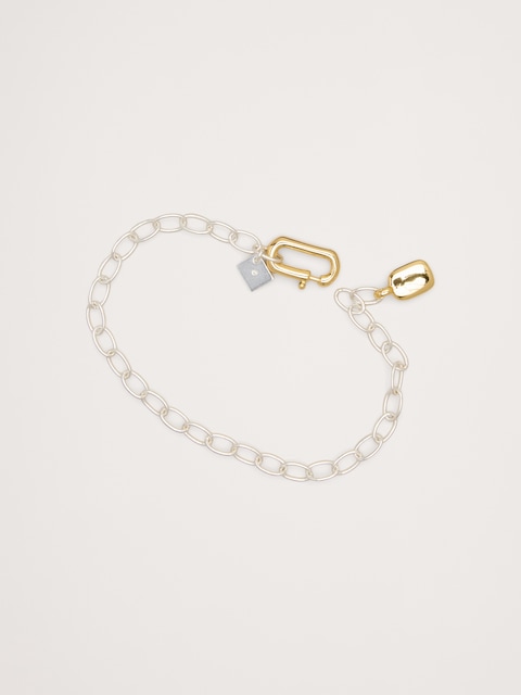 Two-Tone Link Bracelet