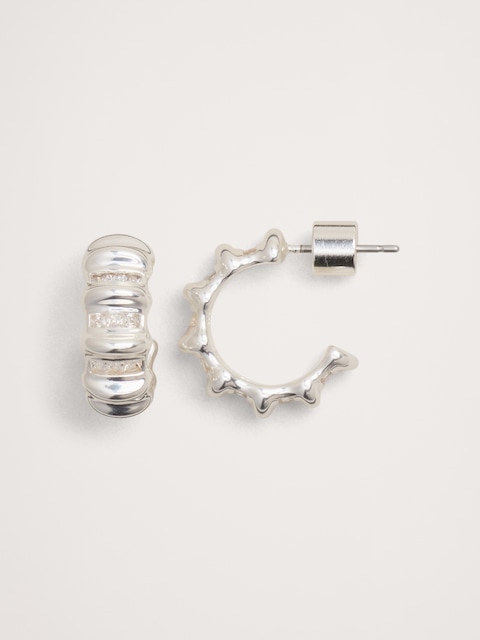 Sculptural Hoop Earrings