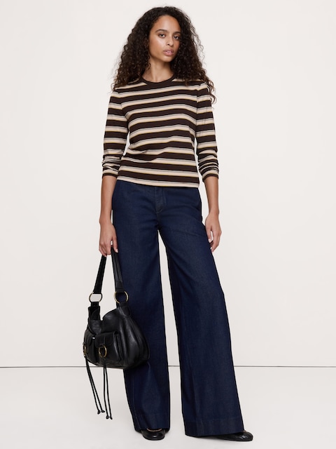 Vintage Cotton Long-Sleeve T-Shirt