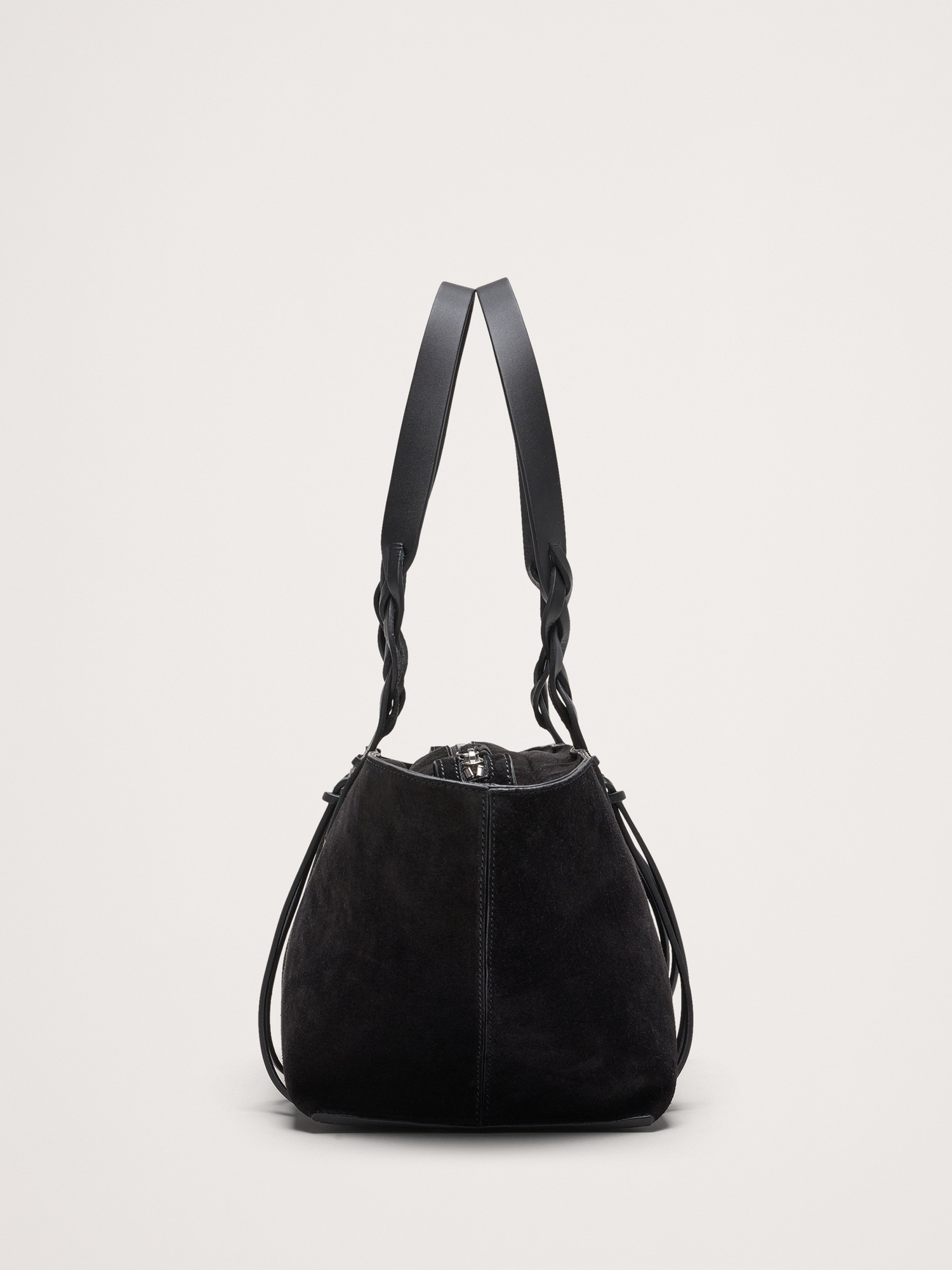 Женская сумка Banana Republic Mini East-West Tote, цвет: Чёрный — фото 3