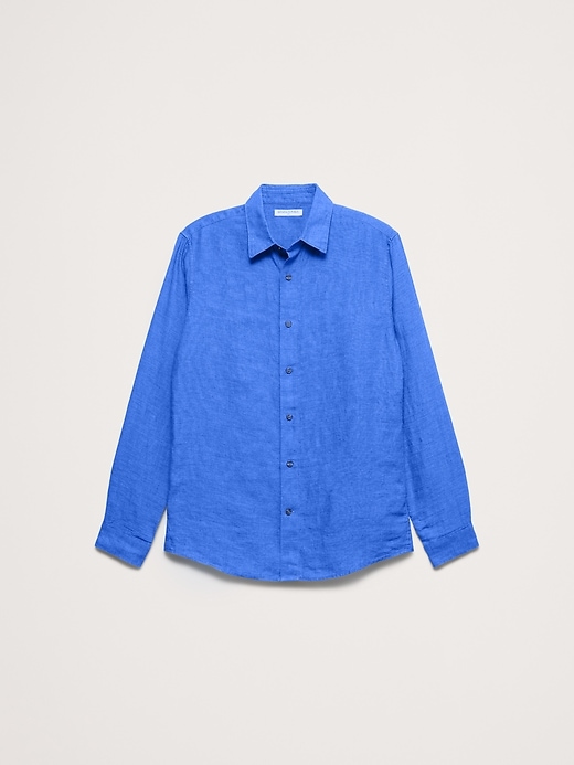 Slim-Fit Linen Shirt | Banana Republic