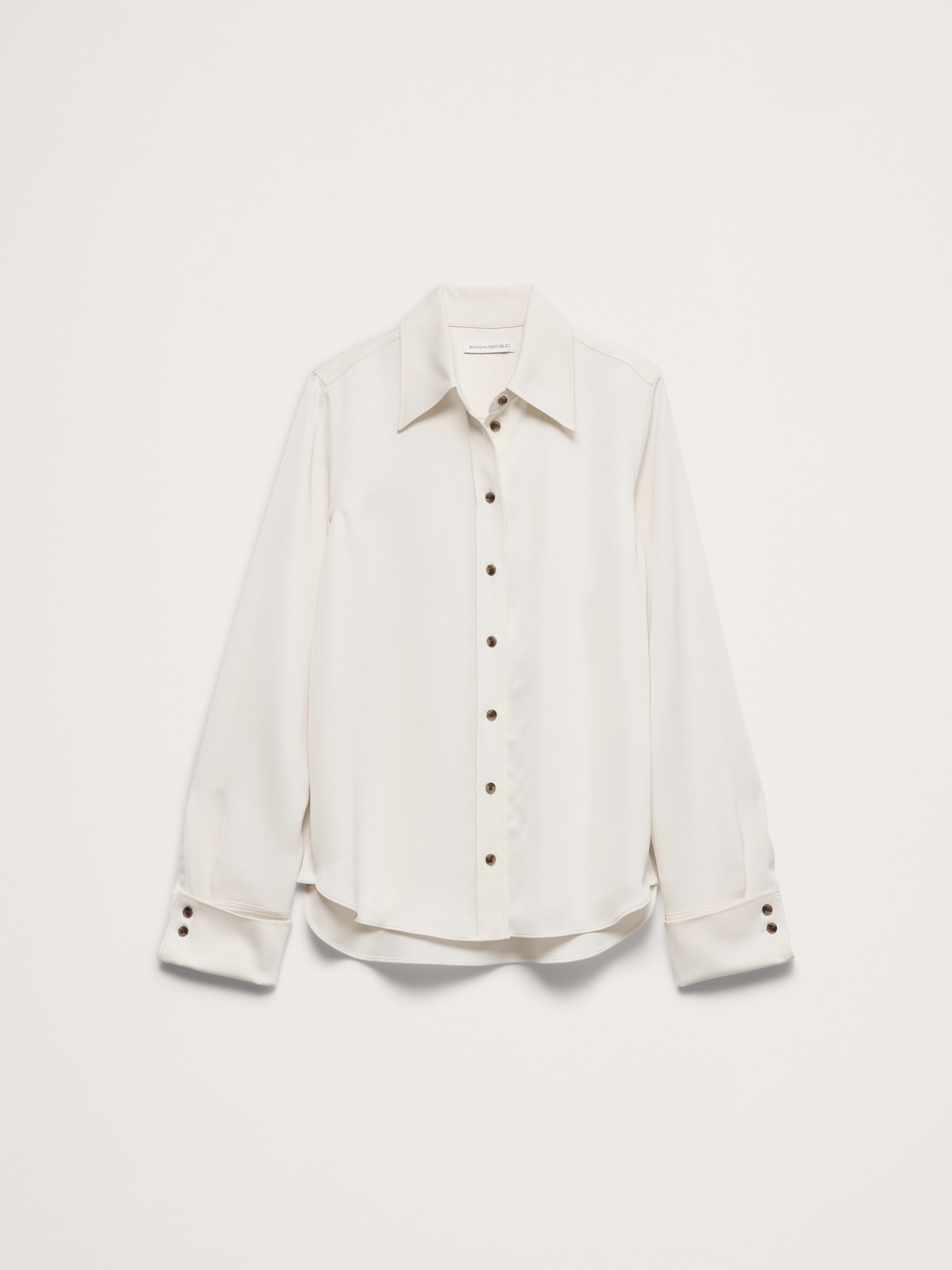 Relaxed Crepe Shirt - thumbnail 4