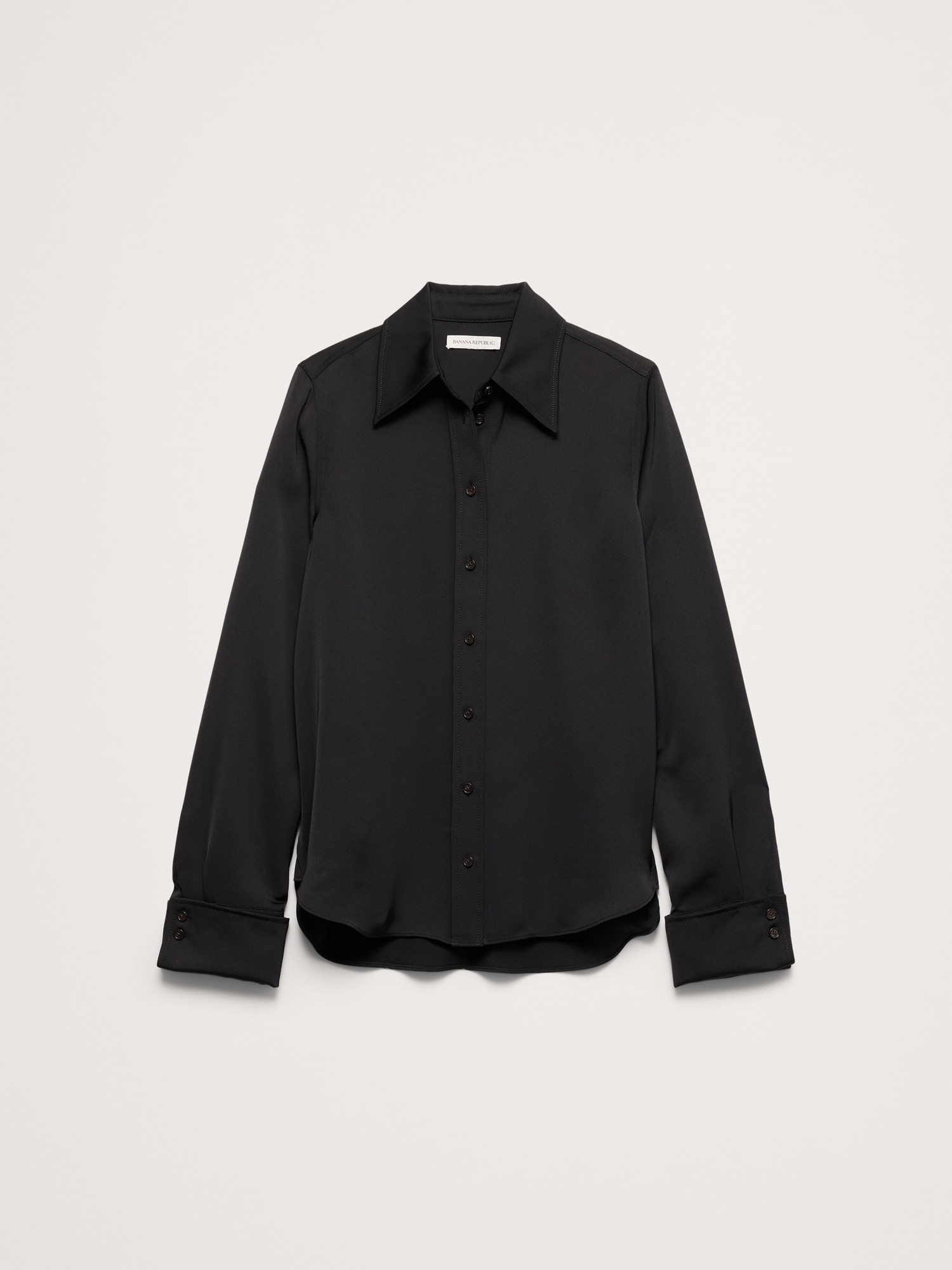 Relaxed Crepe Shirt - thumbnail 8