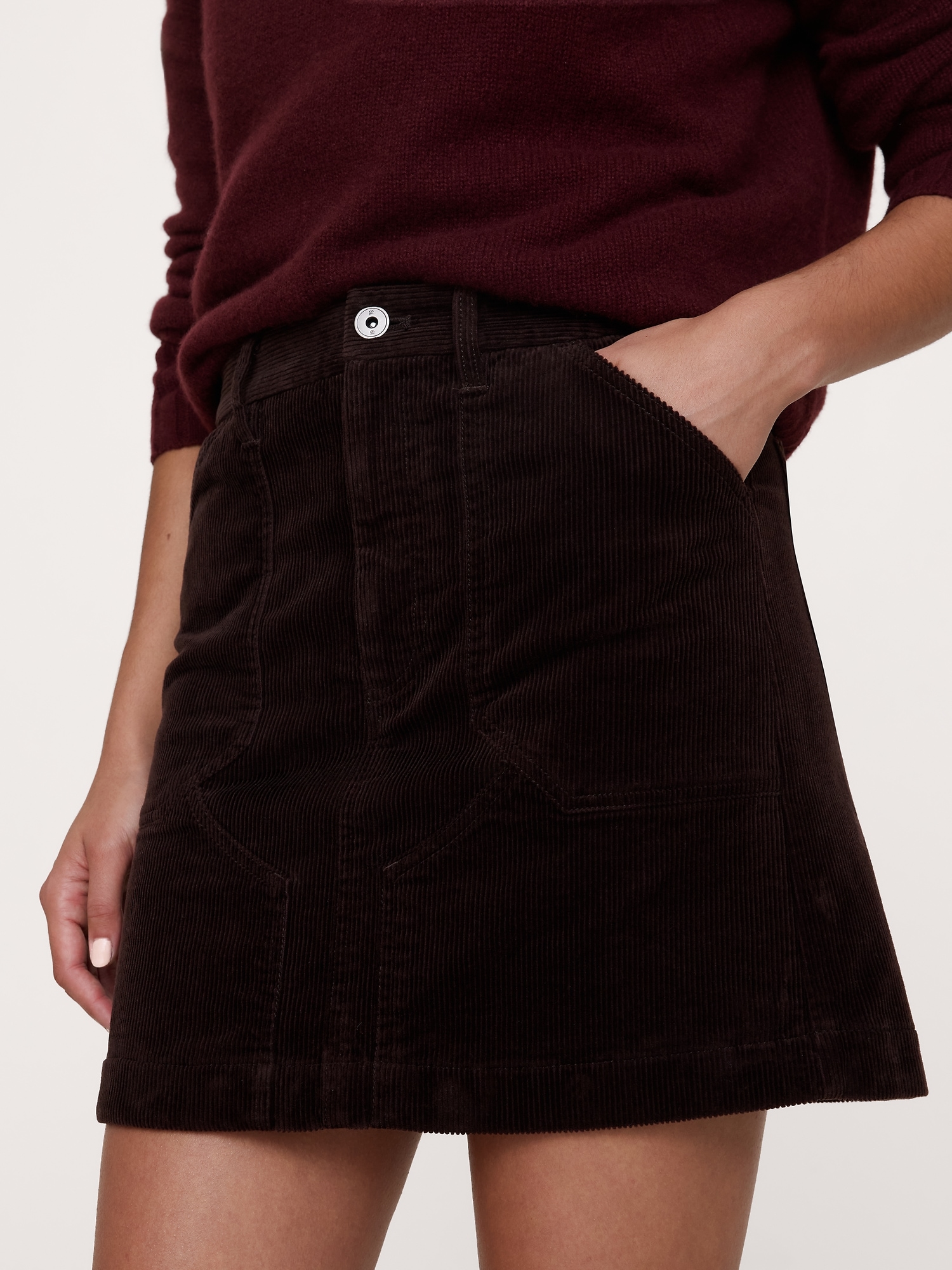 Denim Mini Skirt - thumbnail 3