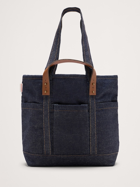 Heritage Denim Craft Tote By CB Station