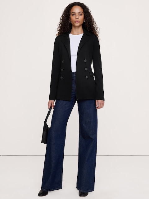 Merino Sweater Blazer