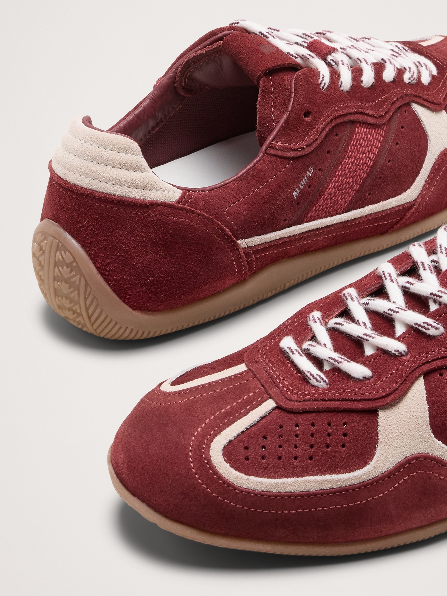Женские кроссовки Alohas TB. 91 Sneakers, цвет: Бордовый — фото 6