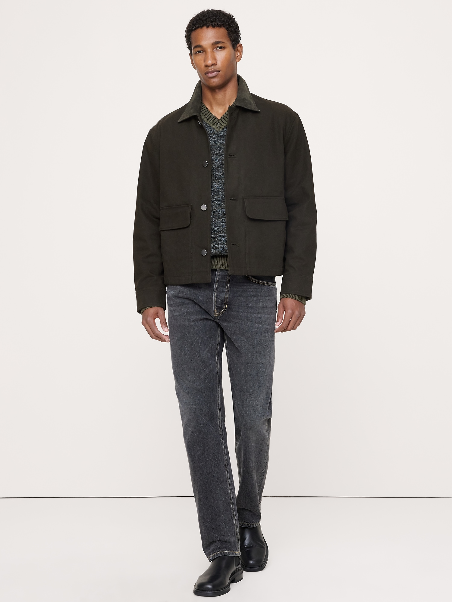Men's Water-Resistant Jacket | Banana Republic