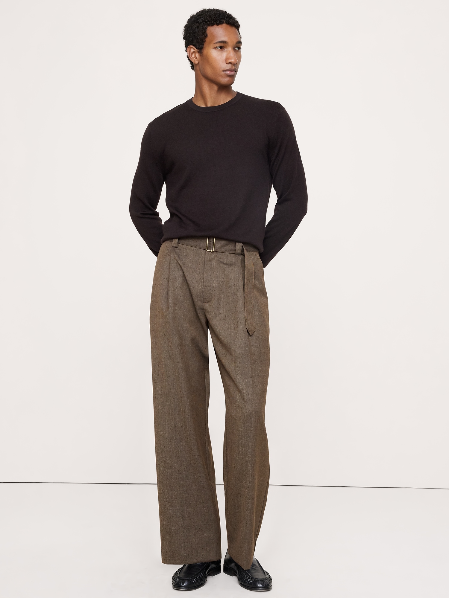 Merino Crew-Neck Sweater - thumbnail 5