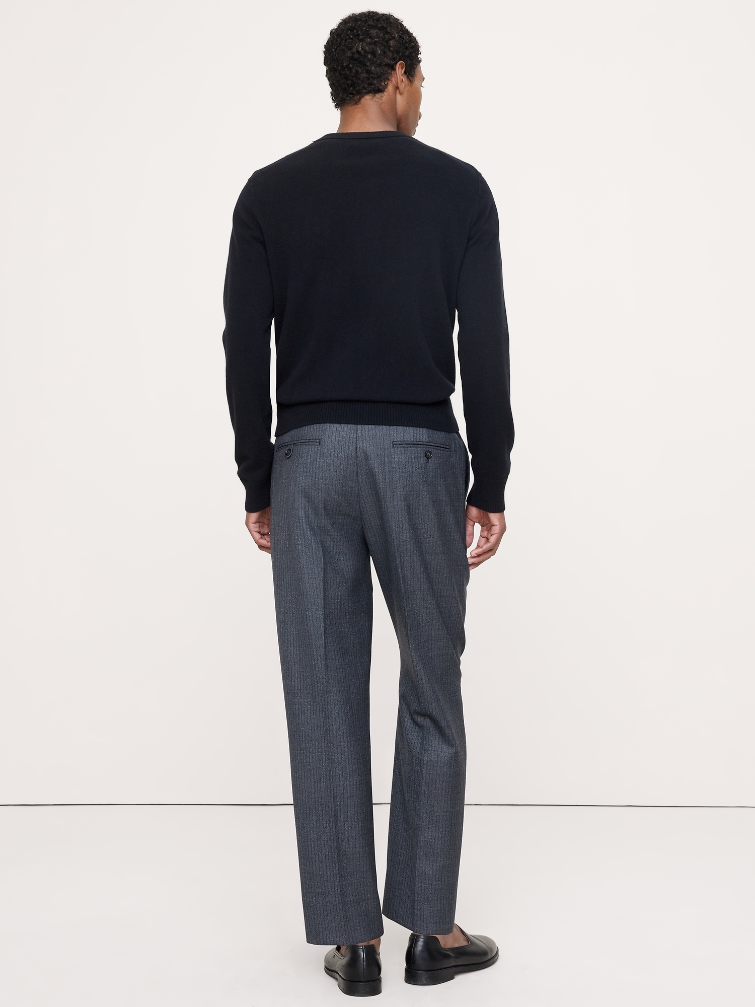 Classic Tapered Twill Dress Pant - thumbnail 2