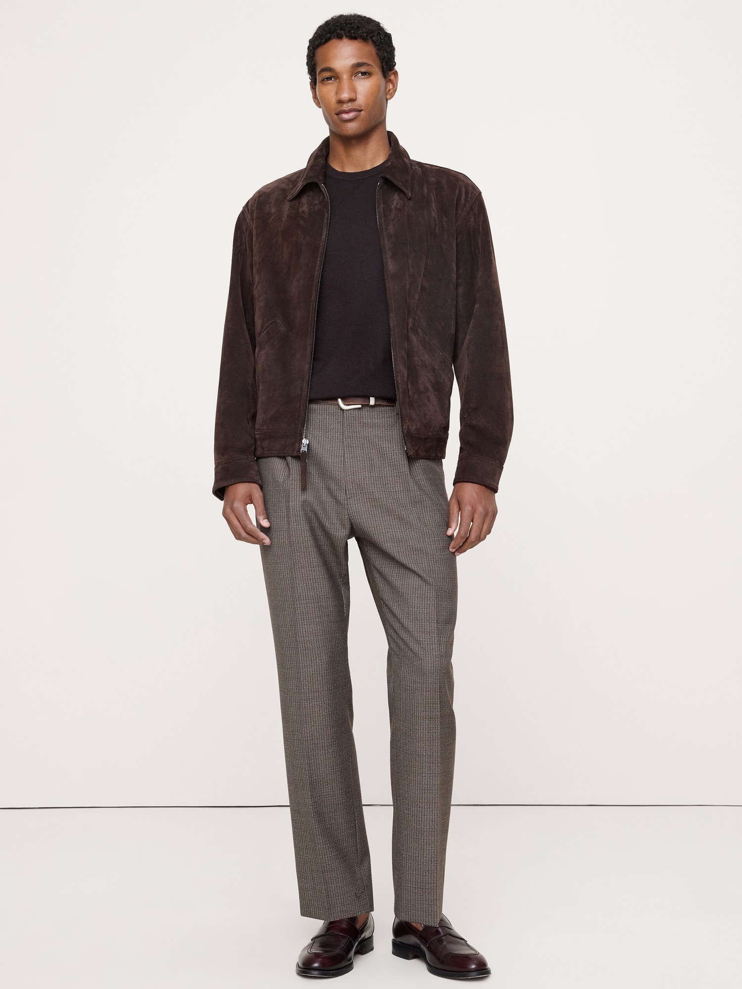 Classic Tapered Twill Dress Pant - thumbnail 6