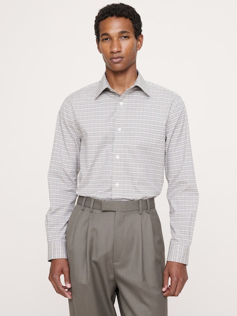 Standard-Fit Wrinkle-Resistant Dress Shirt