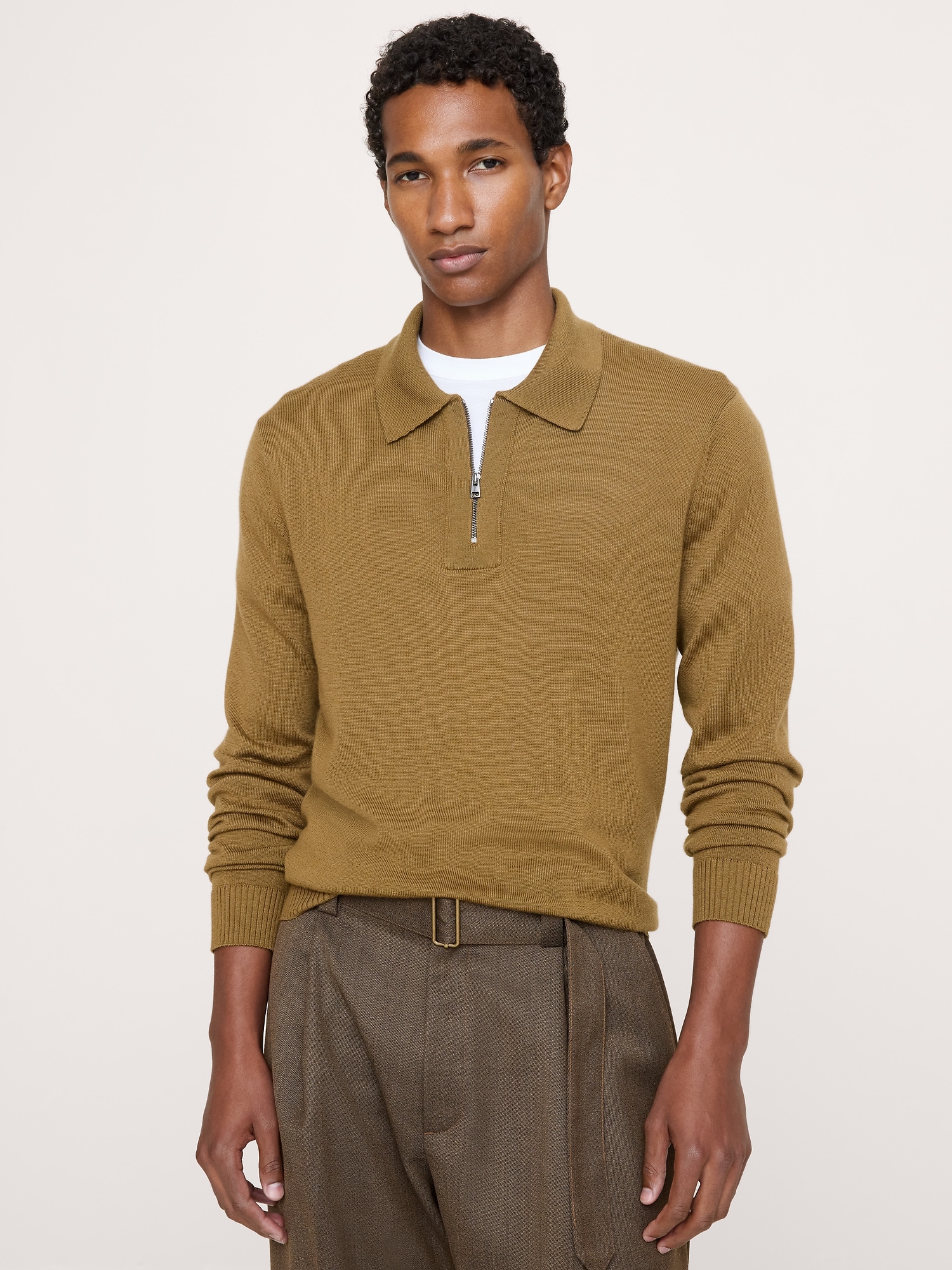 Halfzip Sweaters | Banana Republic