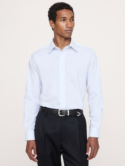 Slim-Fit Wrinkle-Resistant Dress Shirt