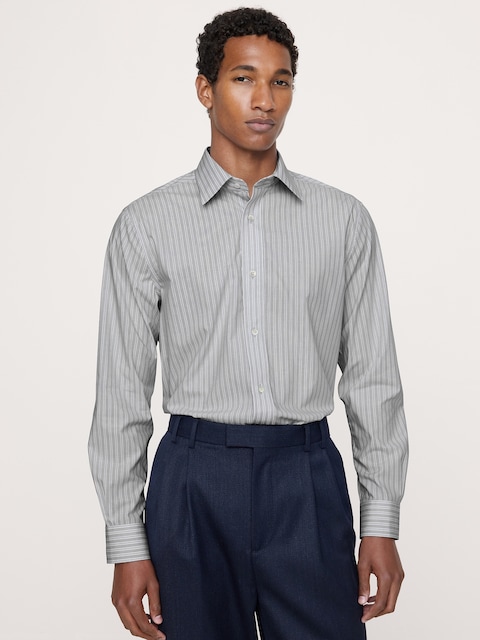 Slim-Fit Wrinkle-Resistant Dress Shirt