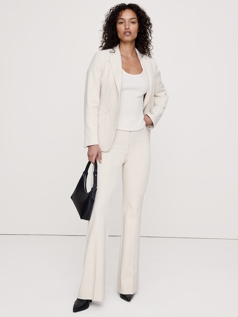 High-Rise Modern Flare City Stretch Pant
