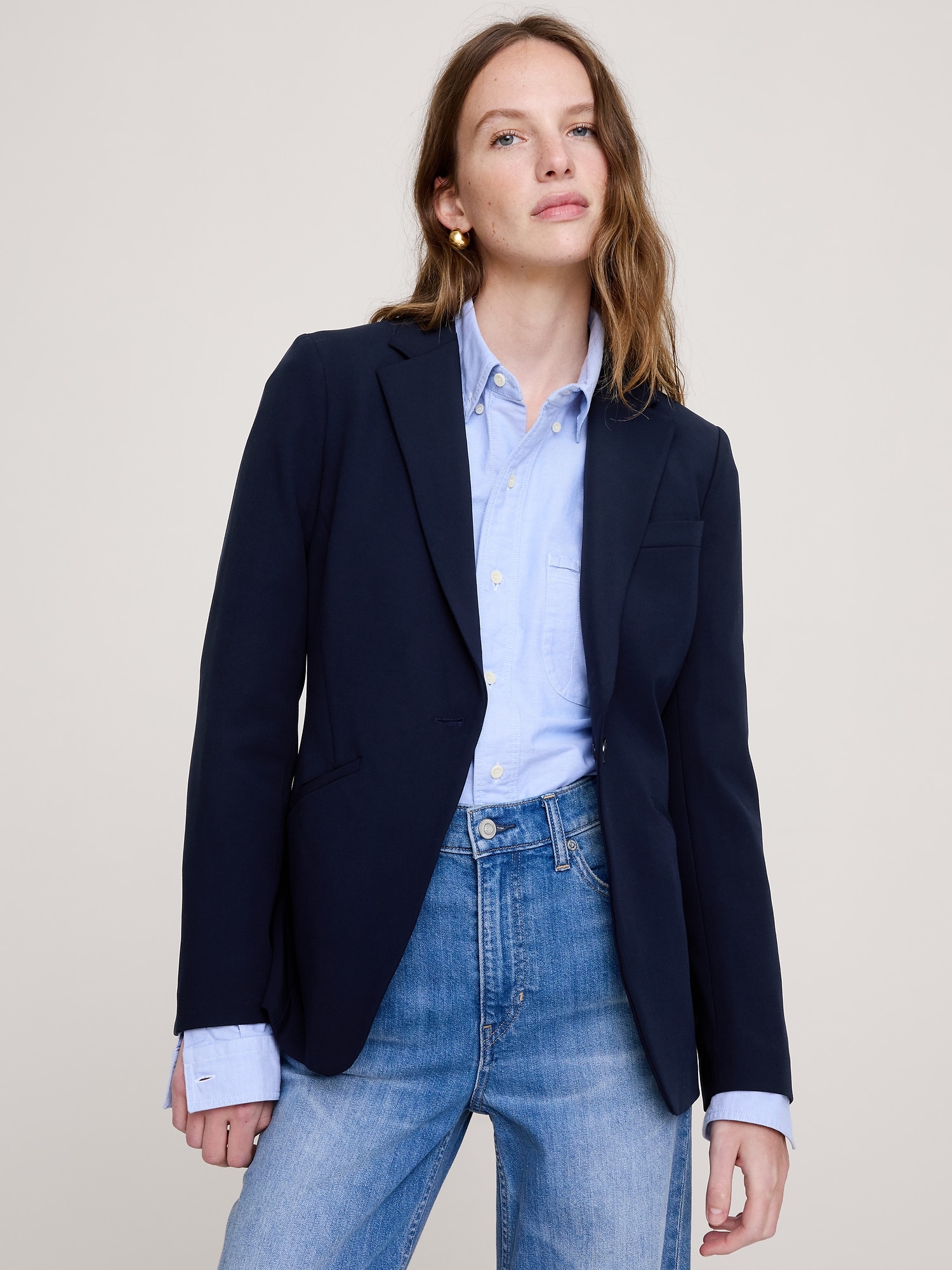 Slim City Stretch Blazer - thumbnail 3