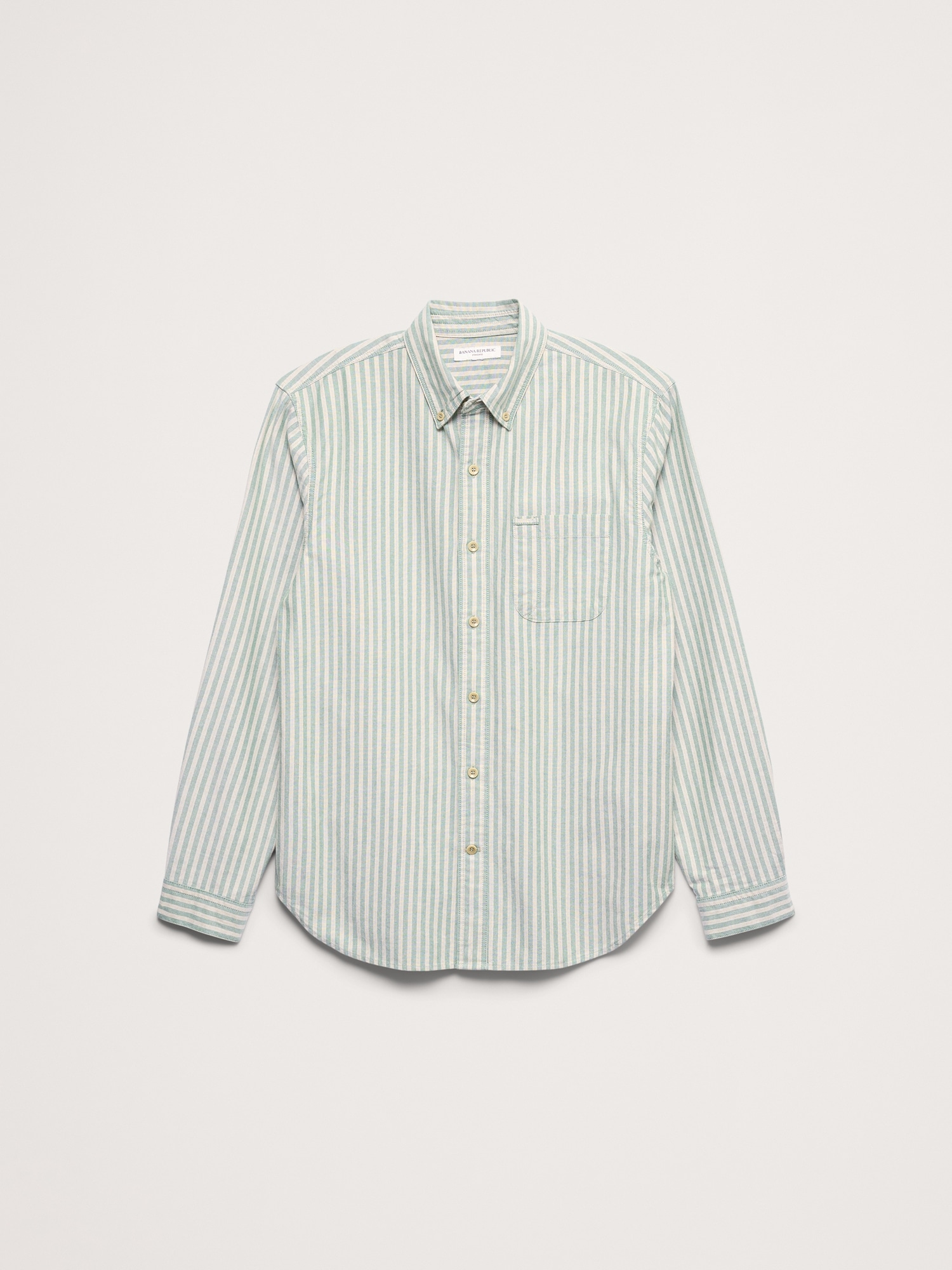 Standard-Fit Cotton Oxford Shirt - thumbnail 5