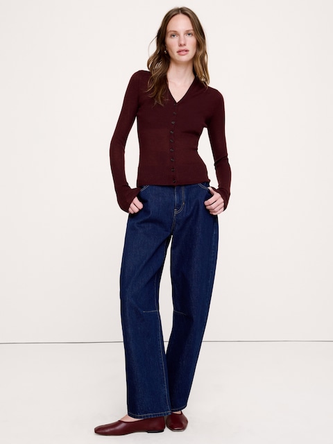 Featherweight Cashmere Shawl Cardigan