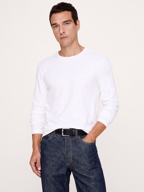 Luxury-Touch Long-Sleeve T-Shirt