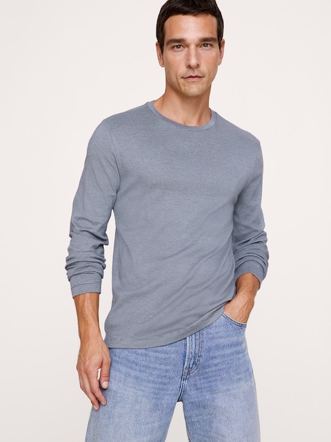 Luxury-Touch Long-Sleeve T-Shirt